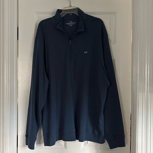 Men’s Vineyard Vines Navy 3/4 Zip Sweatshirt